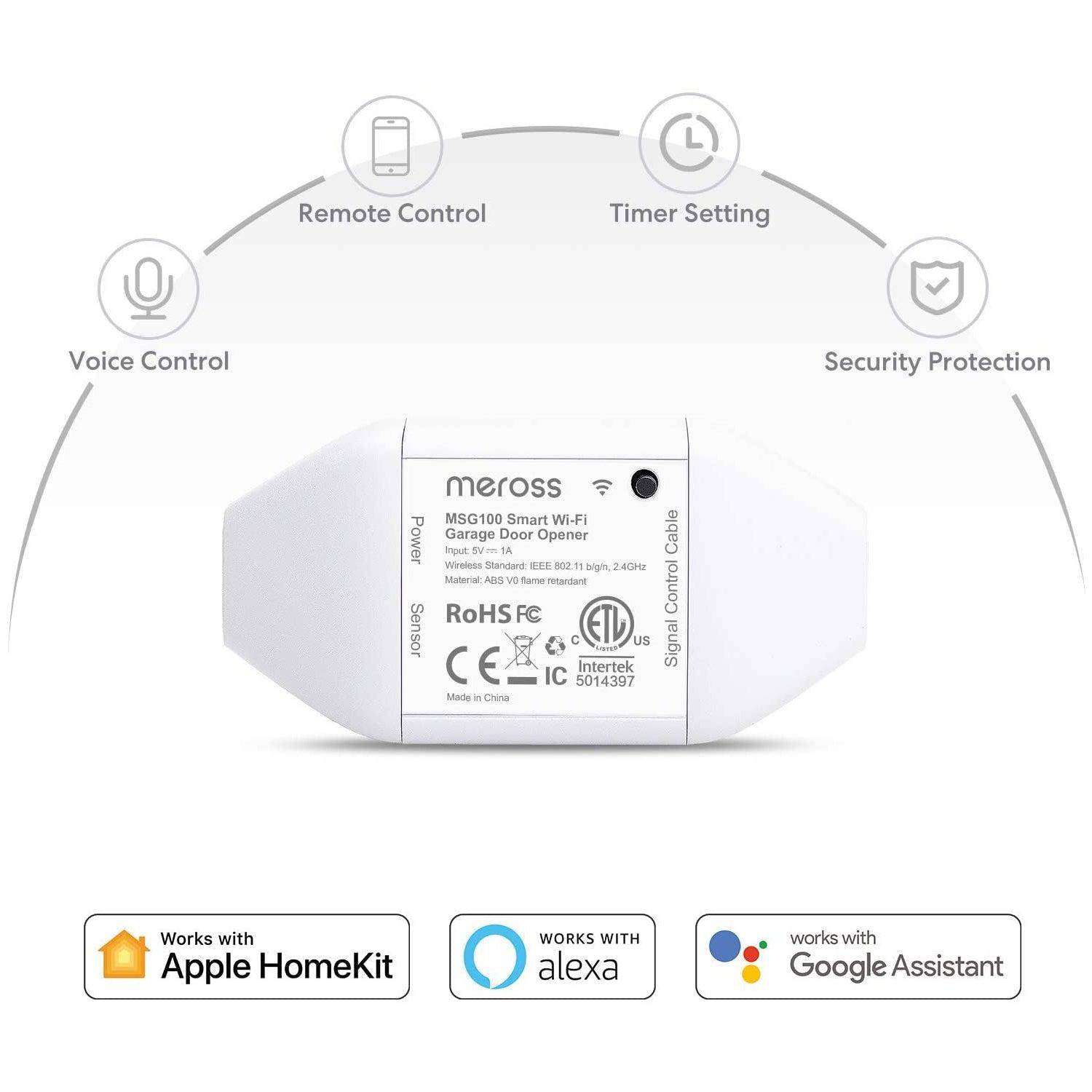 Meross Smart Garage Door Opener-1
