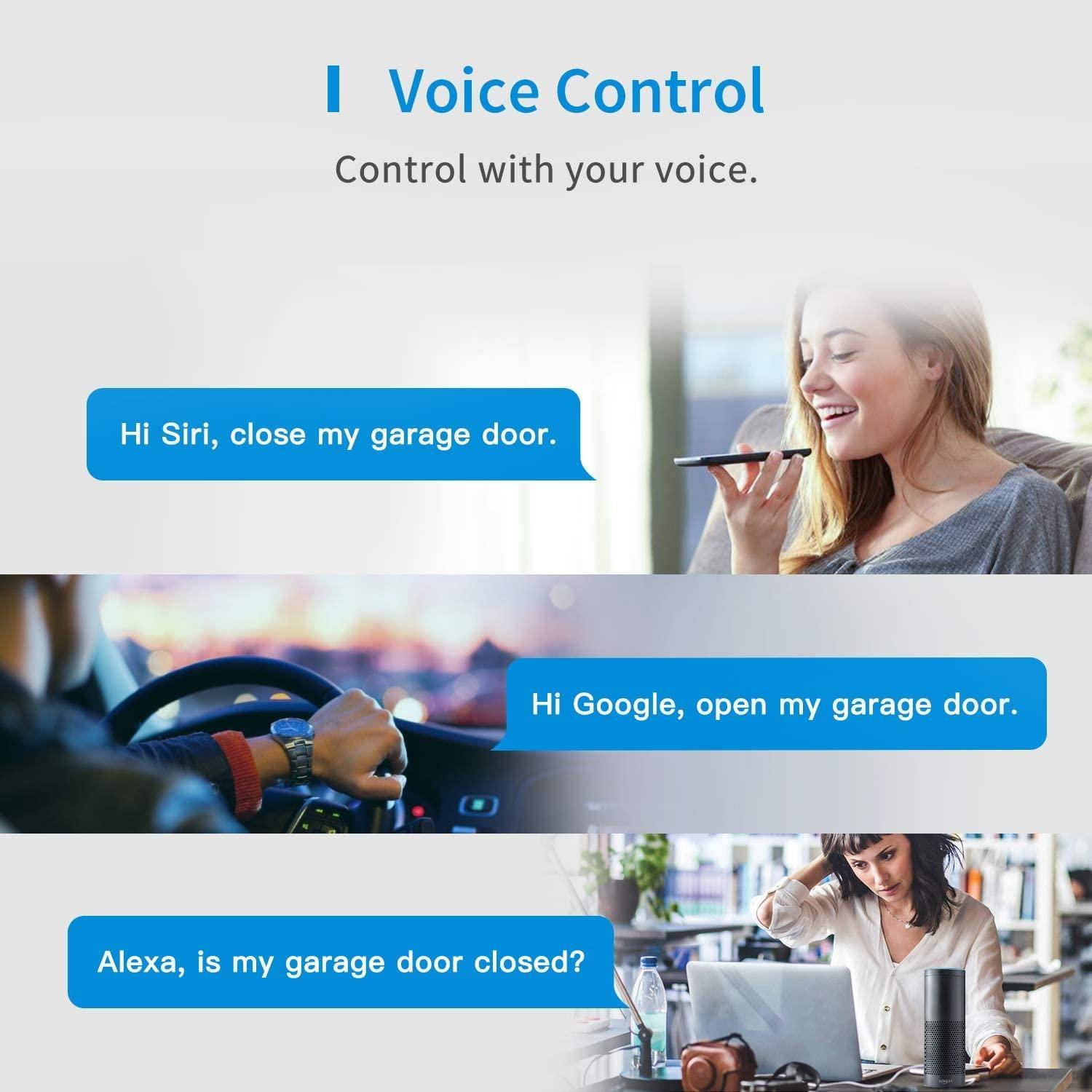 Meross Smart Garage Door Opener-3