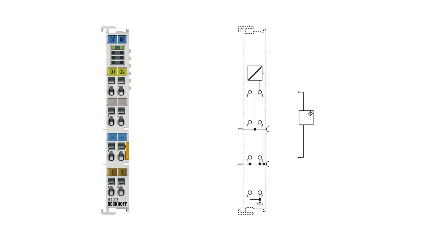 Beckhoff IO Feldbuskomponente - EL4002-0