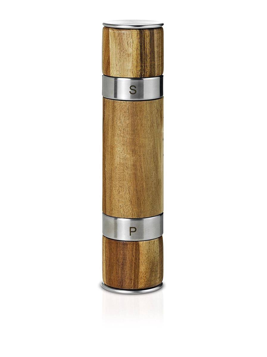 AdHoc Pfeffer und Salz Doppelmühle Duomill Akazienholz-0
