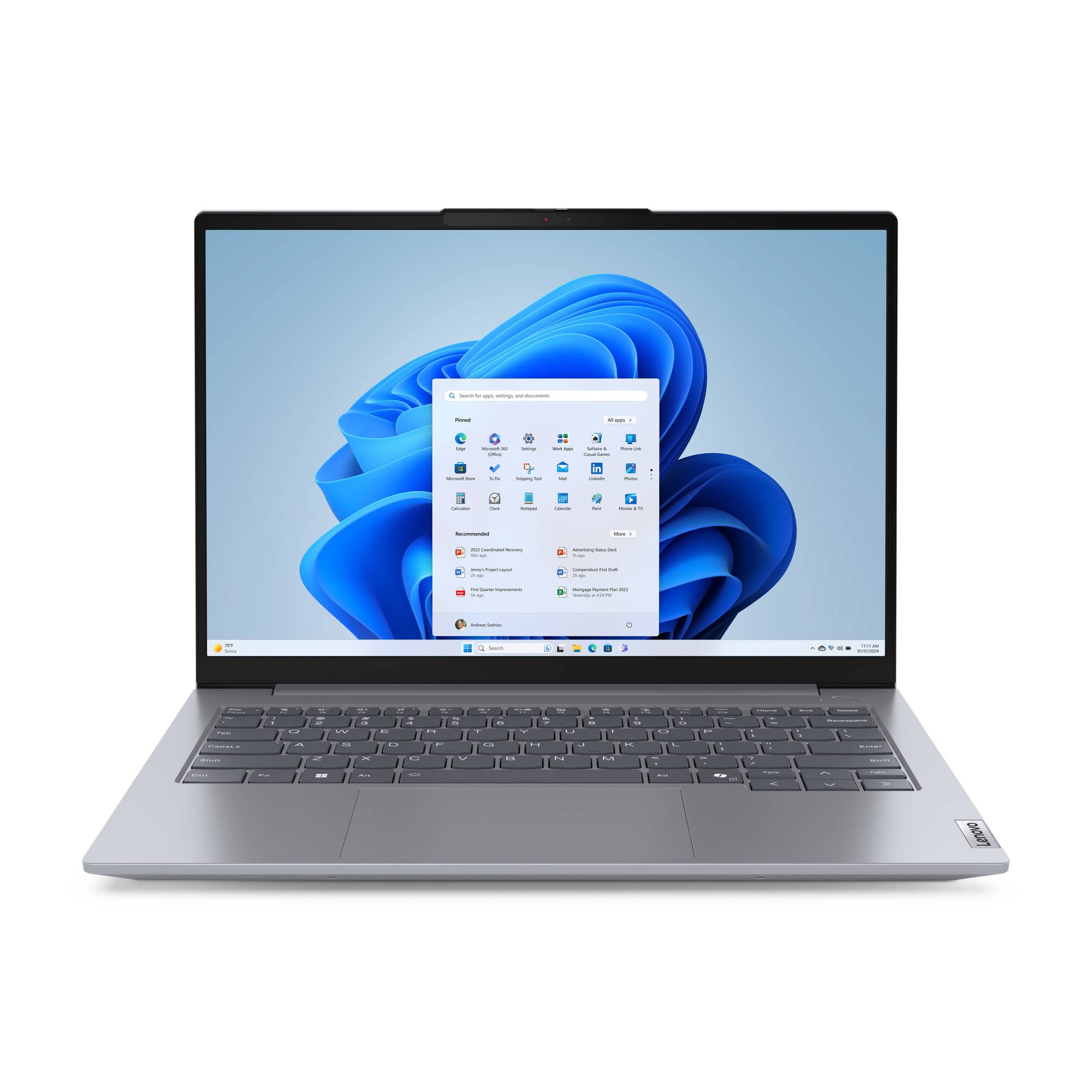 ThinkBook 14 Gen 7 ARP AMD Ryzen™ 7 7735HS Notebook 35,6 cm (14"")-0