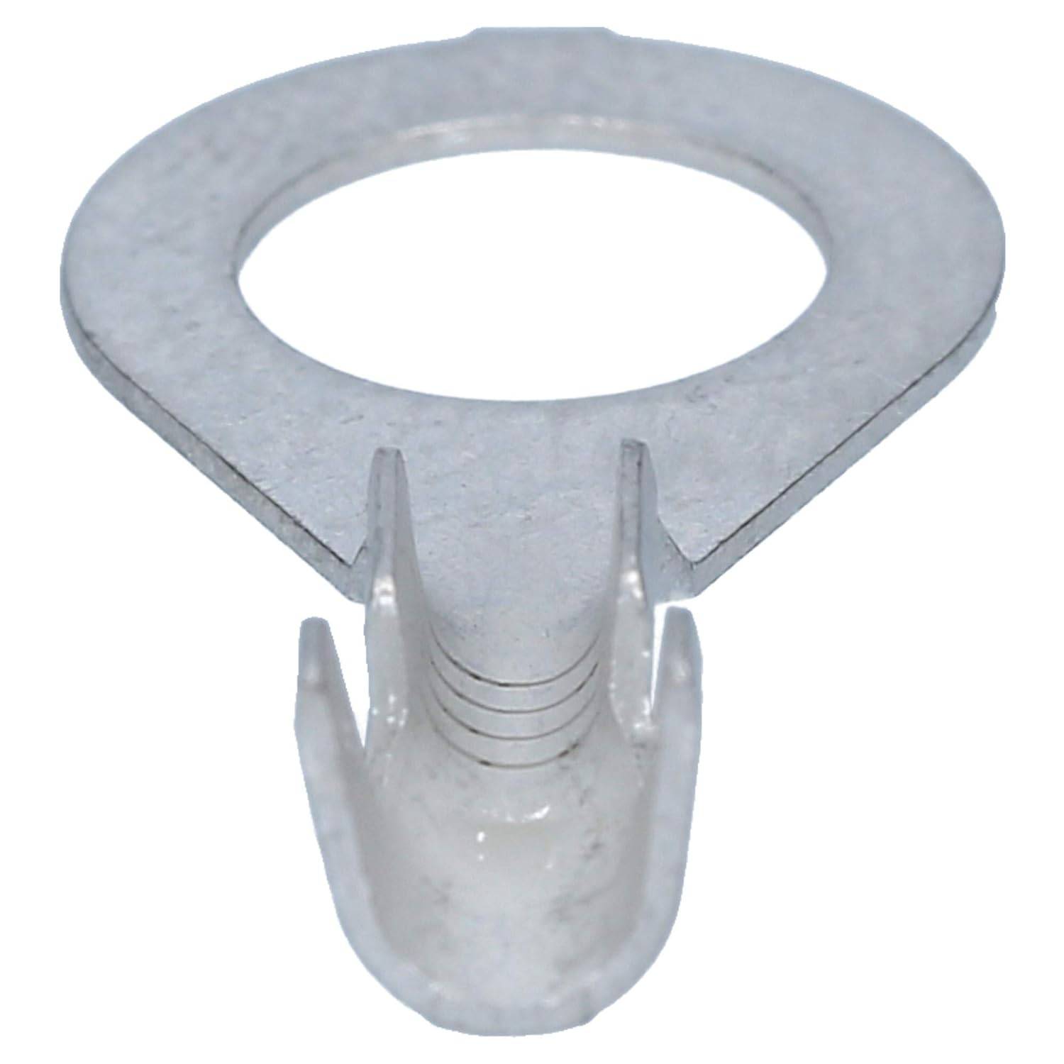 10 Stück KKS2,5-M8-12 Krallen Kabelschuh Ringform 1,5-2,5mm² M8 Messing verzinnt-0