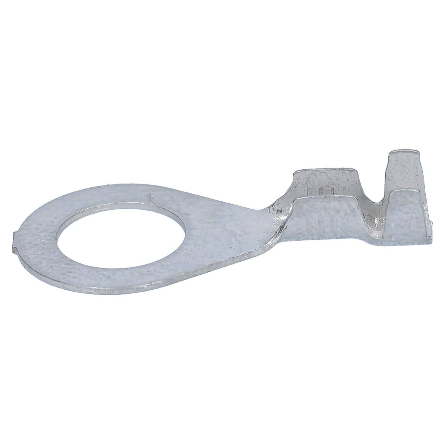 10 Stück KKS2,5-M8-12 Krallen Kabelschuh Ringform 1,5-2,5mm² M8 Messing verzinnt-2