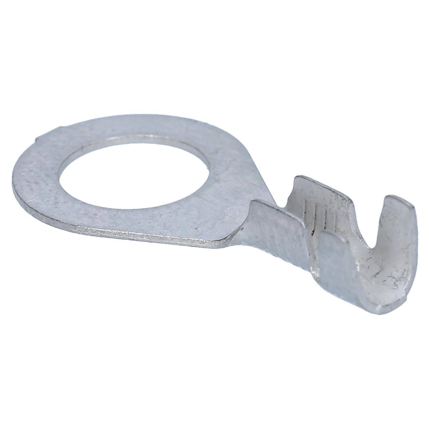 10 Stück KKS2,5-M8-12 Krallen Kabelschuh Ringform 1,5-2,5mm² M8 Messing verzinnt-3