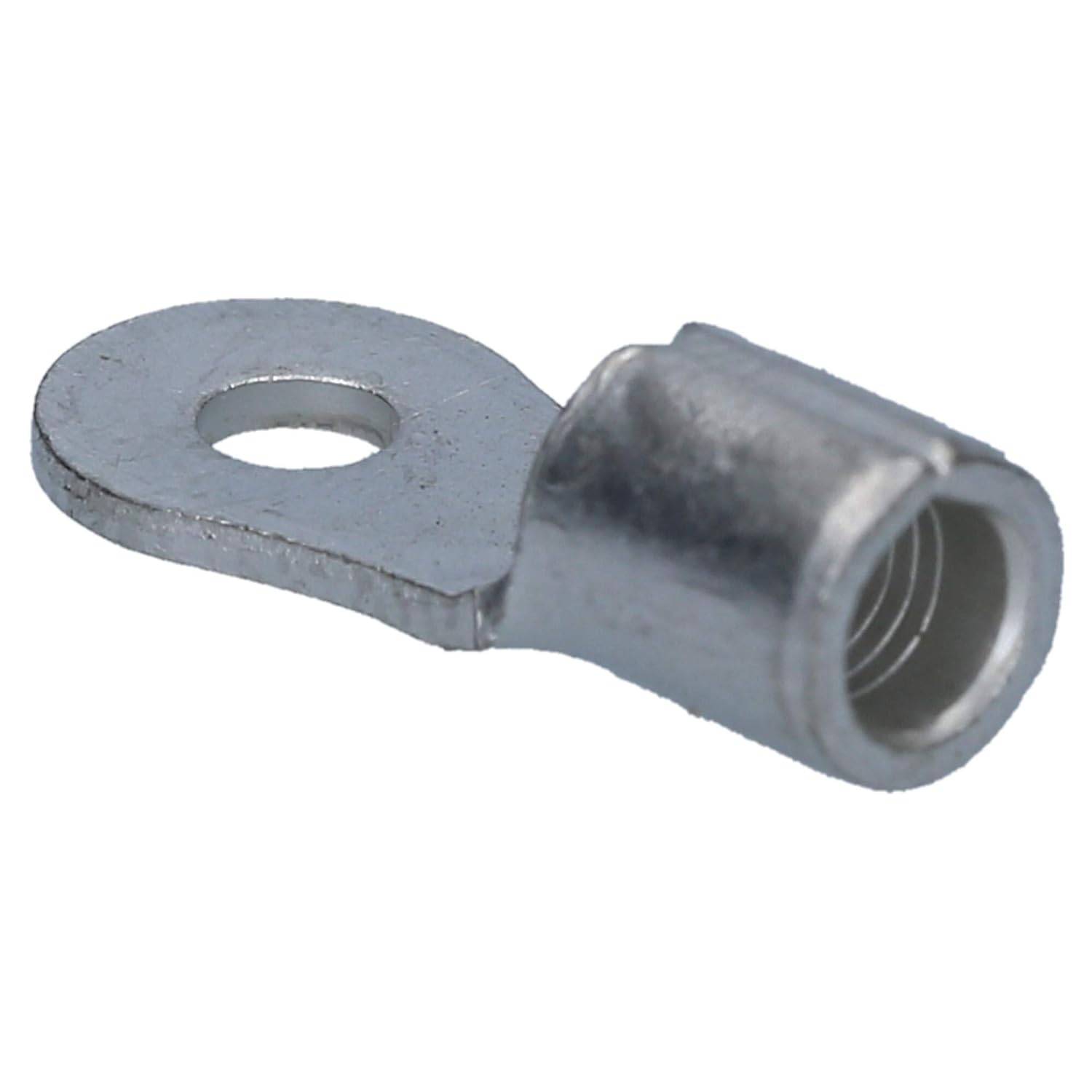 10 Stück Cembre S6-M3 unisolierte Ringkabelschuh zum quetschen 4mm² - 6mm² M3 Bolzen-3