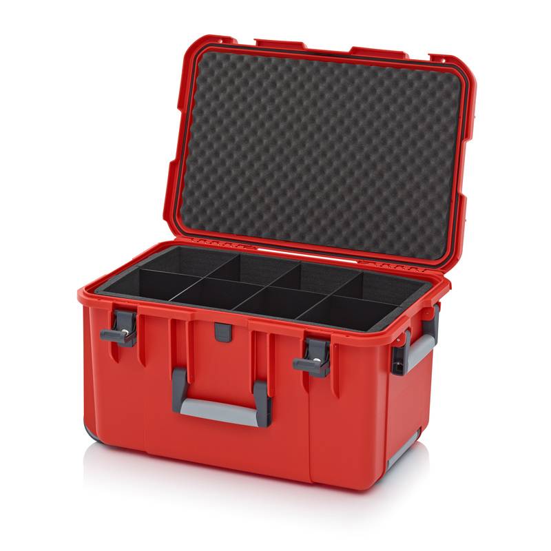 Schutzkoffer Pro Trolley, Außenmaße L x B x H, 60 x 40 x 33,3 cm-0
