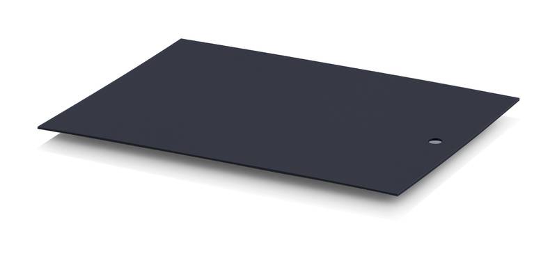 ESD-Zwischenplatten für ESD-KLT-Behälter, Außenmaße L x B, 54 x 35,5 cm-0