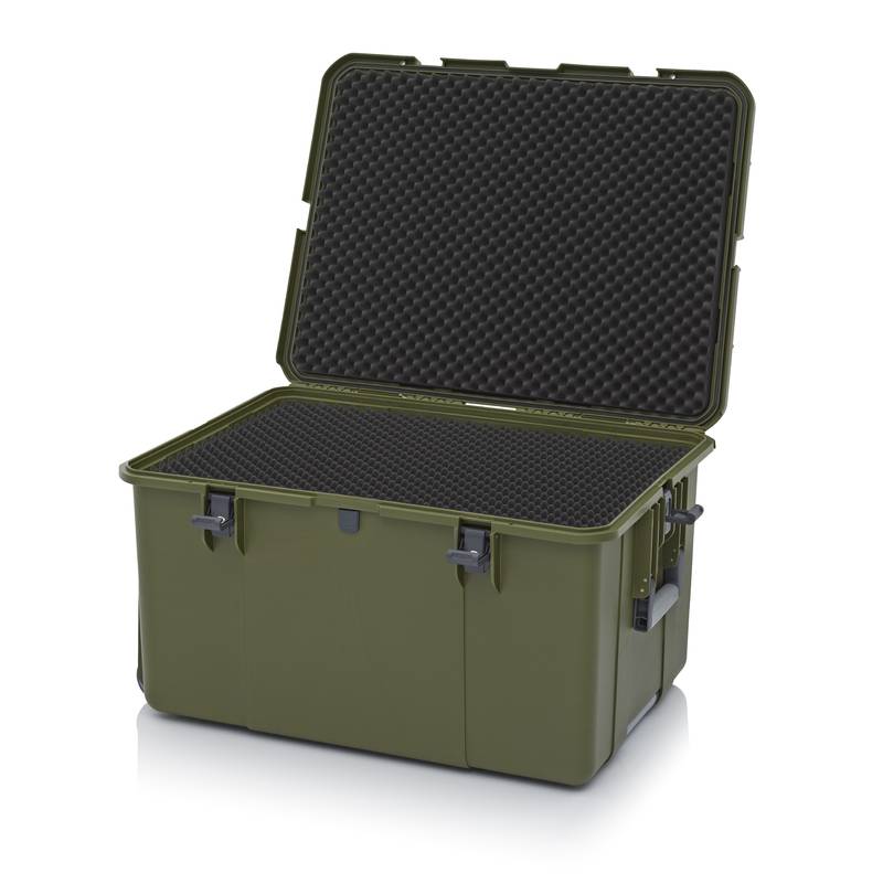 Schutzkoffer Pro Trolley, Außenmaße L x B x H, 80 x 60 x 44,3 cm-0