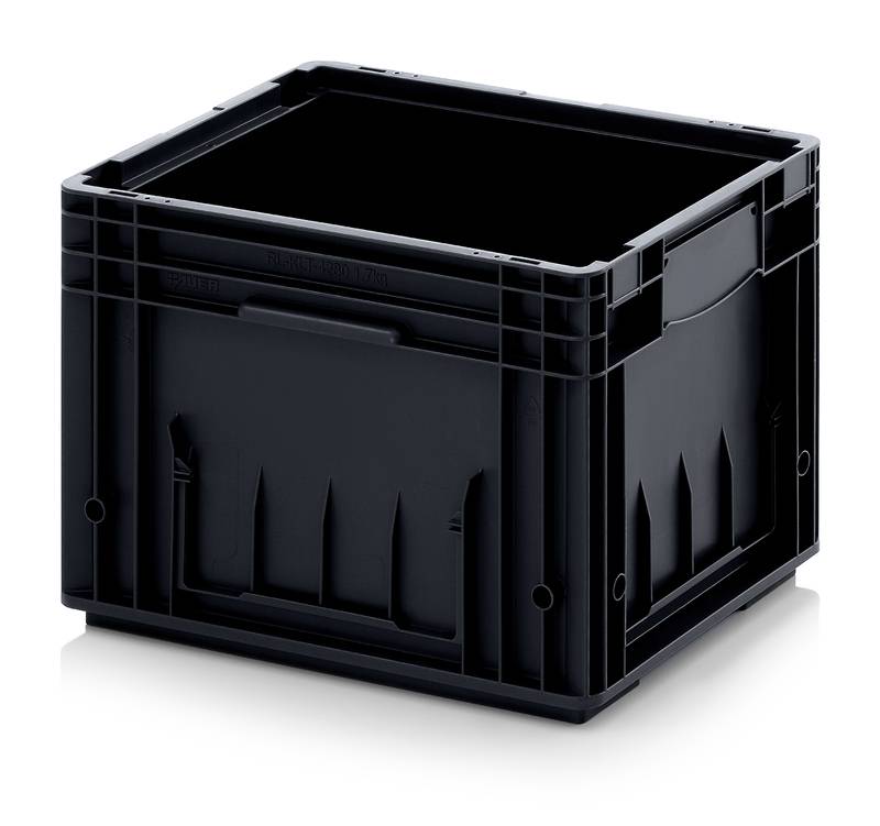 ESD-RL-KLT-Behälter, Außenmaße L x B x H, 40 x 30 x 28 cm-0