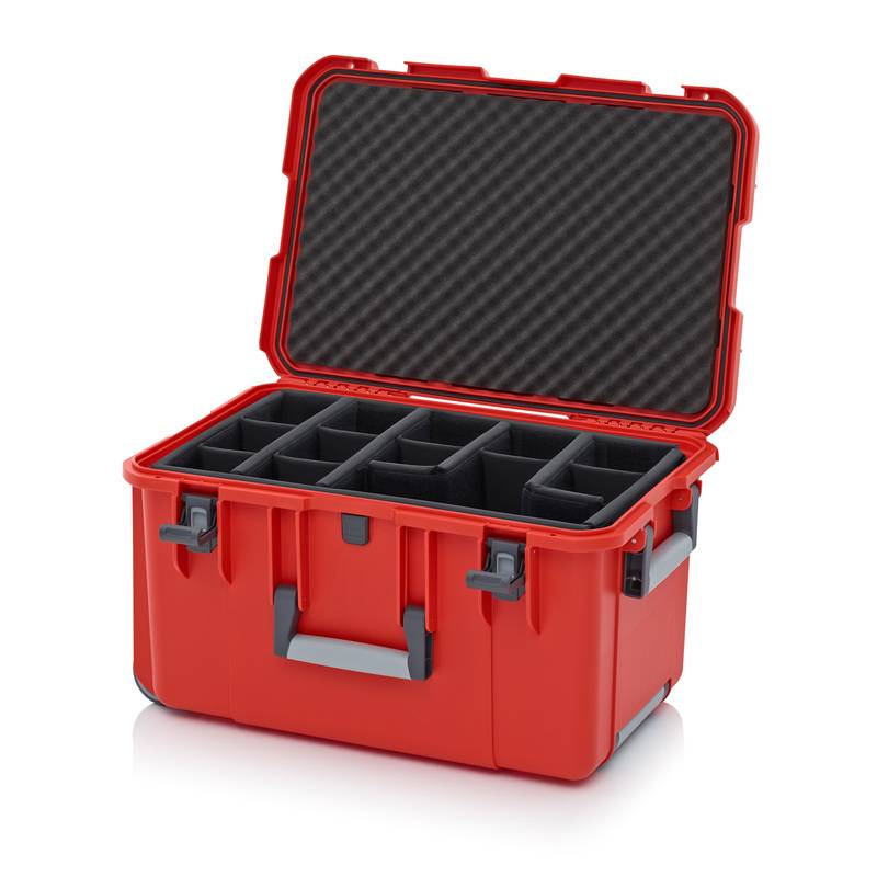 Schutzkoffer Pro Trolley, Außenmaße L x B x H, 60 x 40 x 33,3 cm-0