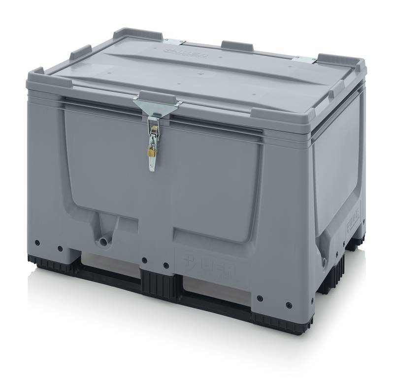 Big Boxen mit Verschließsystem SA/SV, Außenmaße (ohne Verschließsystem) L x B x H, 120 x 80 x 83 cm