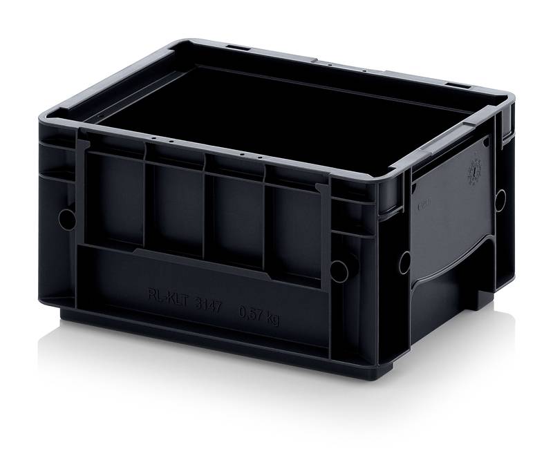 ESD-RL-KLT-Behälter, Außenmaße L x B x H, 30 x 20 x 14,7 cm