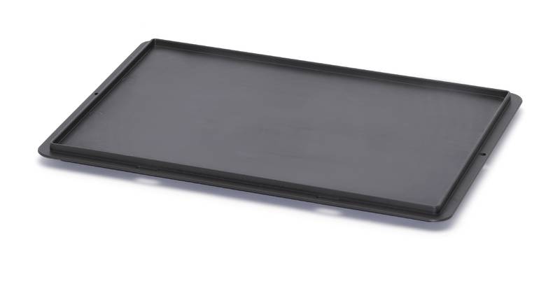 ESD-Auflagedeckel für Eurobehälter, Außenmaße L x B, 40 x 30 cm-0