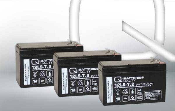 Ersatzakku für AdPos Micro-S 1500 Pro / Markenakku mit VdS-0