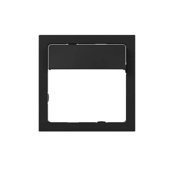 GIRA - Adapterrahmen 8338005 1.10 m One System 55 Schwarz-0
