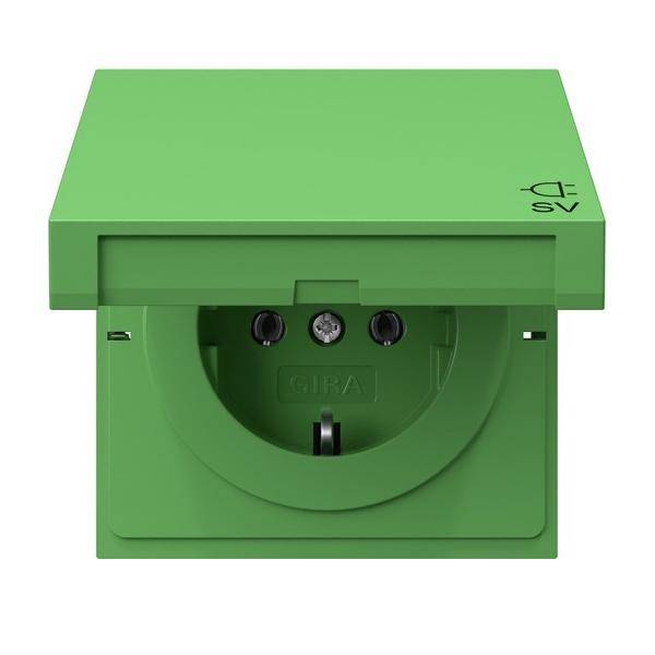 Gira SCHUKO-Steckdose gn 4454707-0