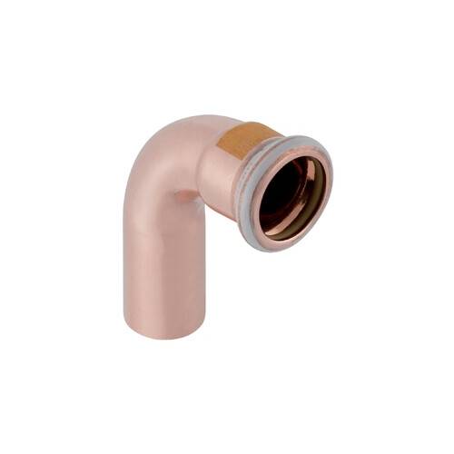 Geberit GE Mapress Kupfer, Gas Bogen, mit Einschubende, 90°, d 22 mm, 1 Stk.-0
