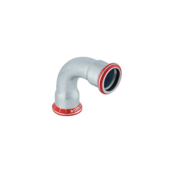 Geberit GE Mapress, C-Stahl, Bogen 90 Gr., d54mm, verzinkt, 1 Stk.