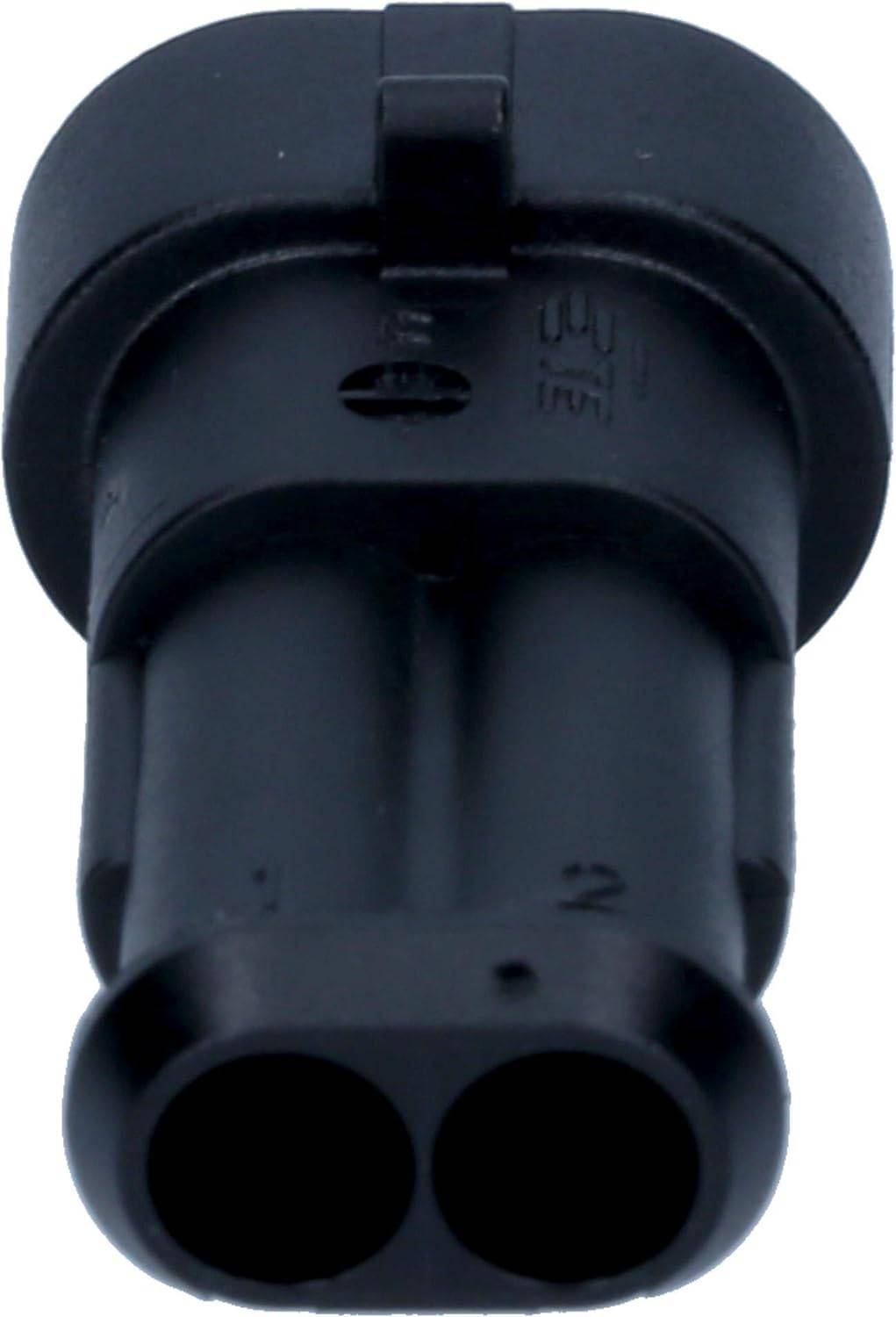 10 Stück AMP 0-0282104-1 Superseal Stiftgehäuse 2-polig I Original vom deutschen Händler-4