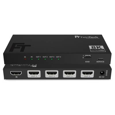 FeinTech SP410 HDMI 2.1 Splitter 1 In 4 Out mit Downscaler 8K 4K-0