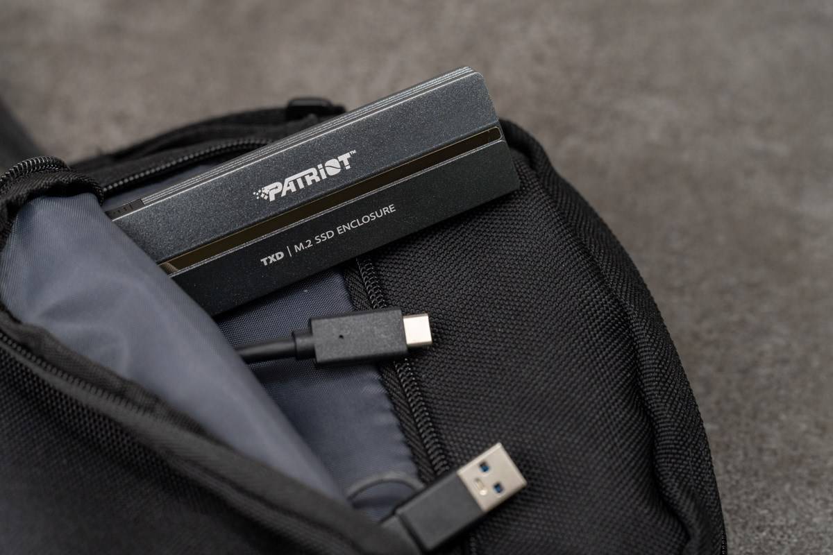 PATRIOT - TXD obudowa USB3.2 do SSD M.2 NVMe 1.3 8TB - Aluminium-6