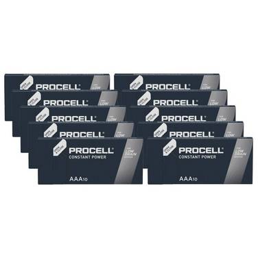 Duracell Procell Constant Alkaline LR3 Micro AAA Batterie MN 2400 1,5V 100 St...