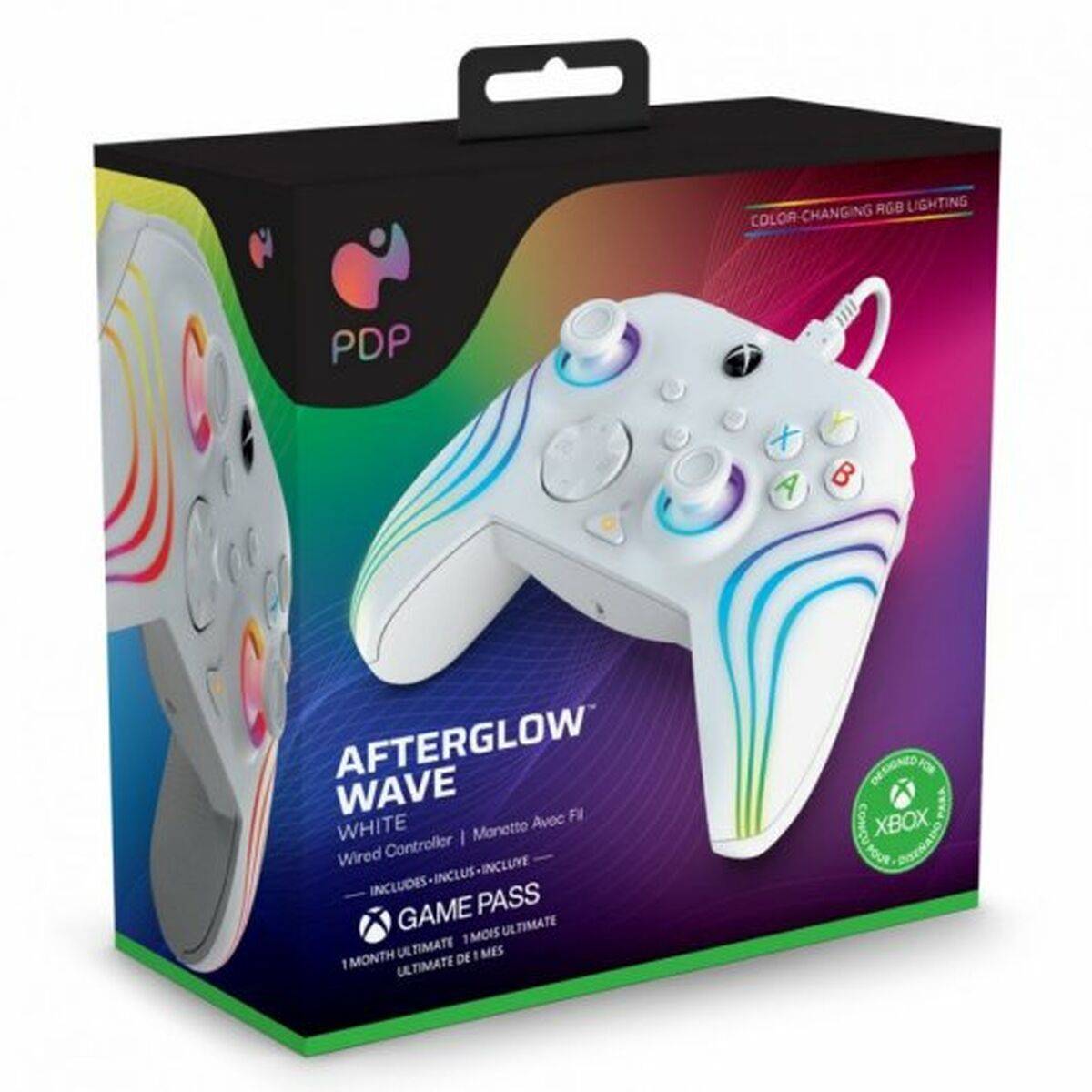 Controller wired Afterglow Wave white XBOXSeriesX-1