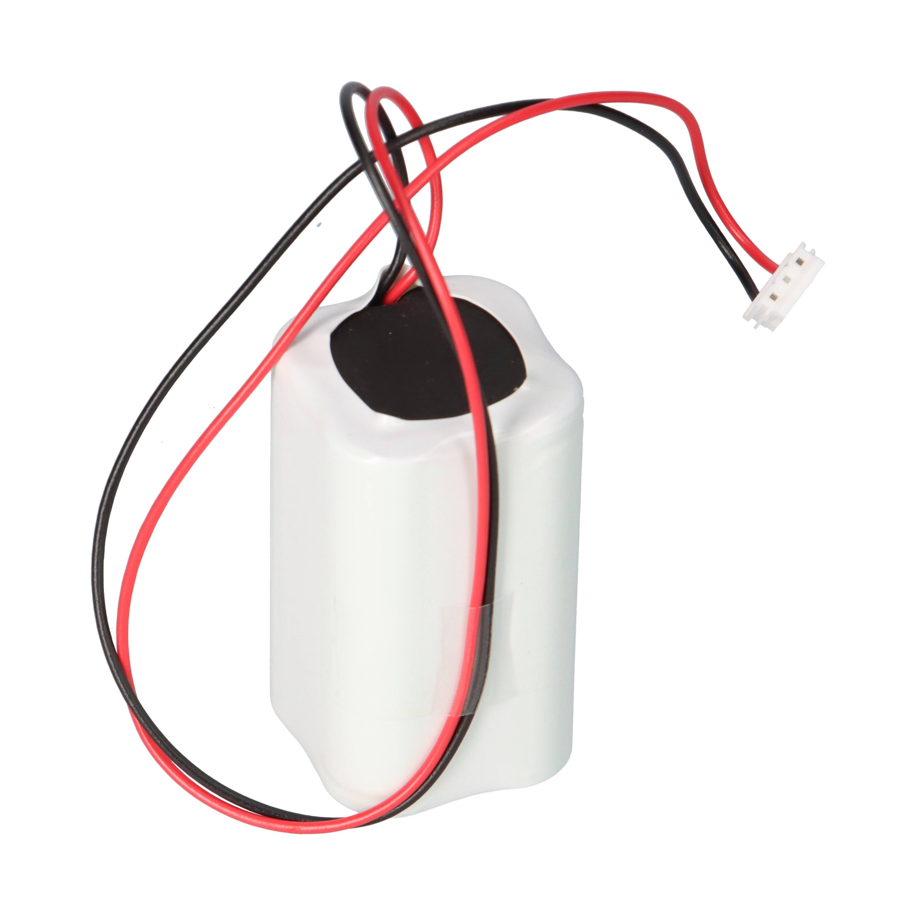 Notleuchten-Akku NiMH4820Q NiMH 4,8V 2Ah Hochtemperatur-0