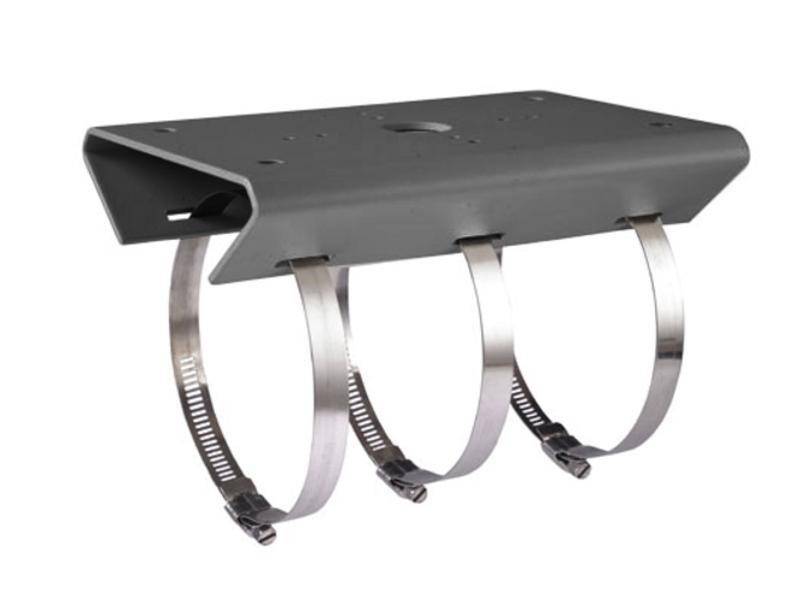 Hikvision DS-1275ZJ-BJH/600mm Steel hoop for traffic unit, with 1 bracket, 3x 1-meter steel hoops, 3x fixed bolts-0