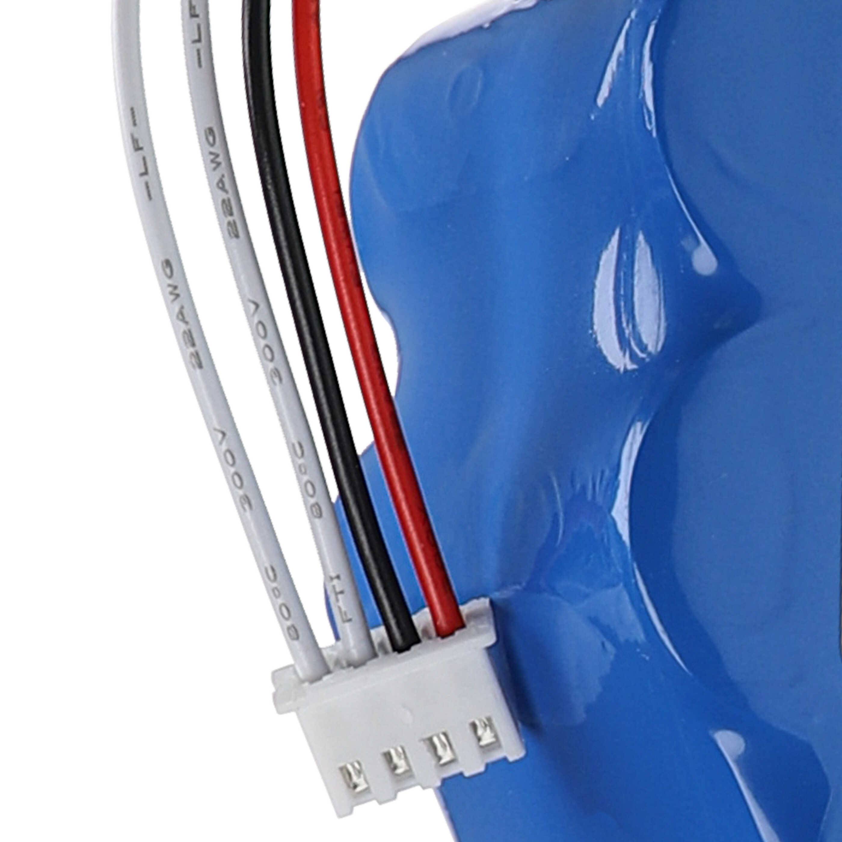 vhbw Akku kompatibel mit Hoover RVC0010 | RVC0011, RVC0011-001 Staubsauger (3000 mAh, 6 V, NiMH)-4