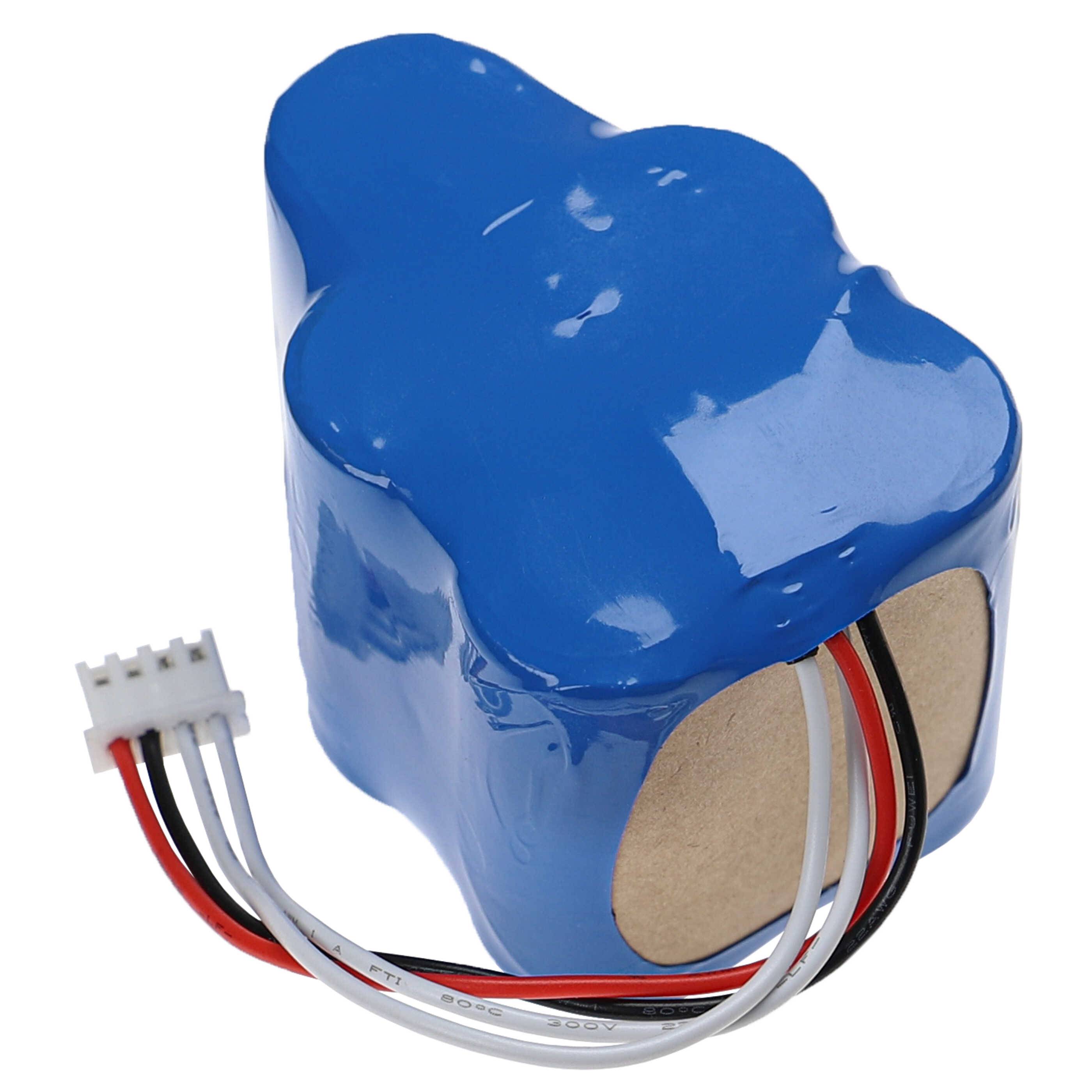 vhbw Akku kompatibel mit Robot RVC0011 | RVC0010 Staubsauger (2500 mAh, 6 V, NiMH)-3