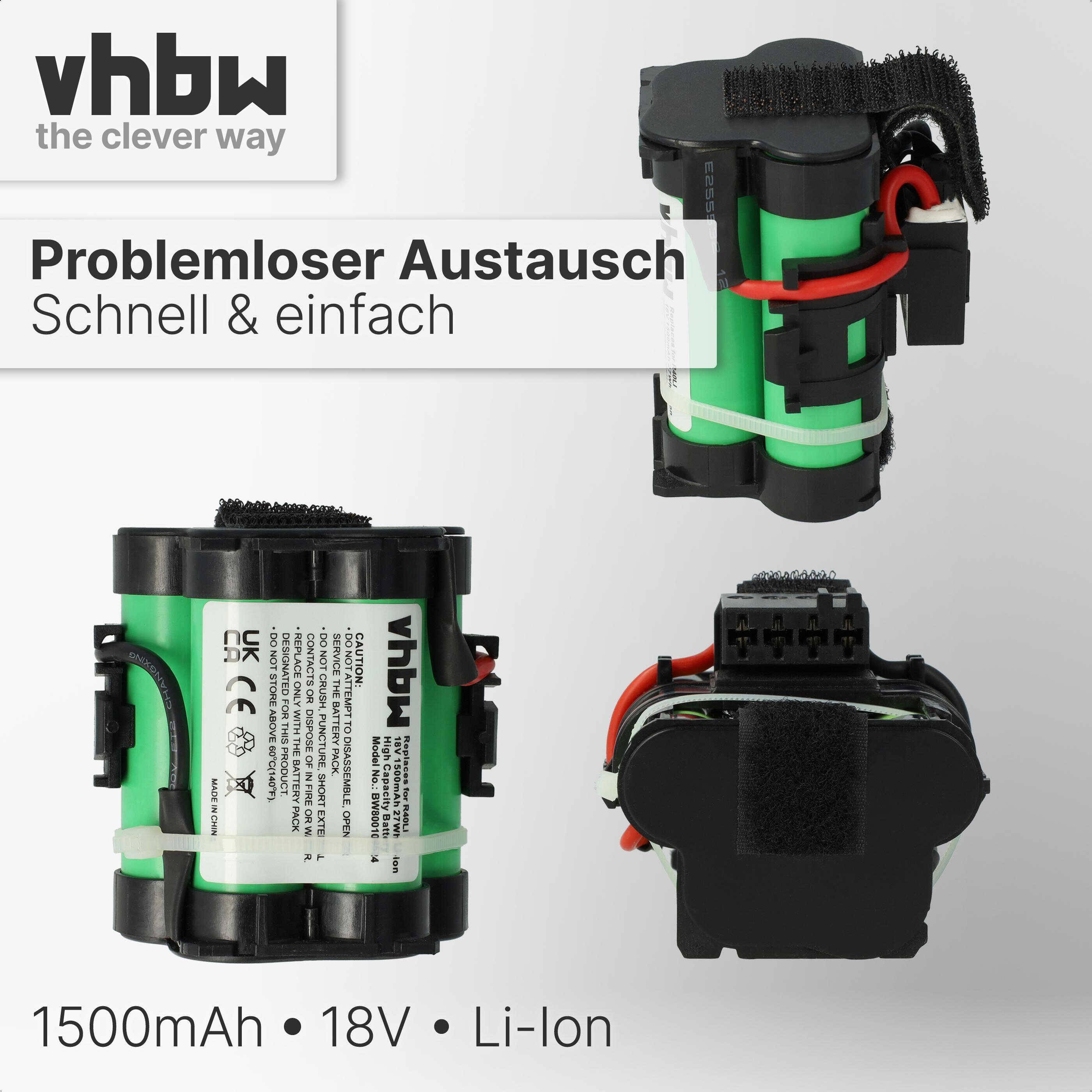 vhbw 1x Akku kompatibel mit Husqvarna Automower 105 2017 | 105 2016, 105 2019, 105 2018 Grasschere, Strauchschere-4