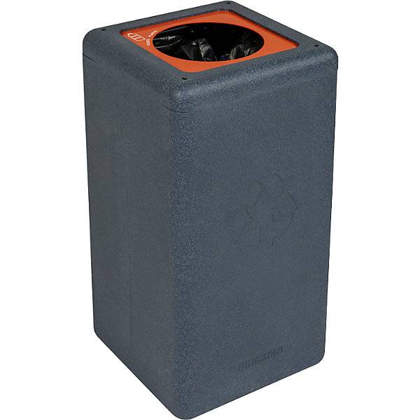 Wertstoffsammler BrickBin Inhalt 65 l grau Deckel rot. Vepa Bins Groothandel B.V. 79691049