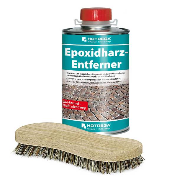 HOTREGA Epoxidharz Entferner 1L inkl. Wurzelbürste