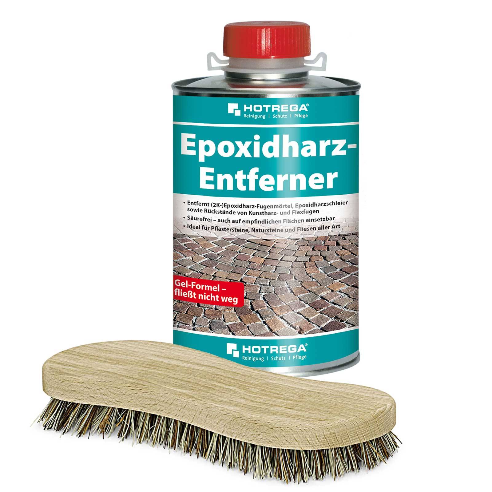HOTREGA Epoxidharz Entferner 1L inkl. Wurzelbürste-0