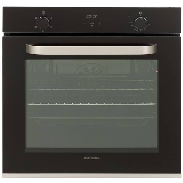 Telefunken Backofen Einbaugerät | Einbaubackofen ohne Kochfeld | Ofen autark mit 73 Liter Volumen | 60 cm | B-OV-75-A-I
