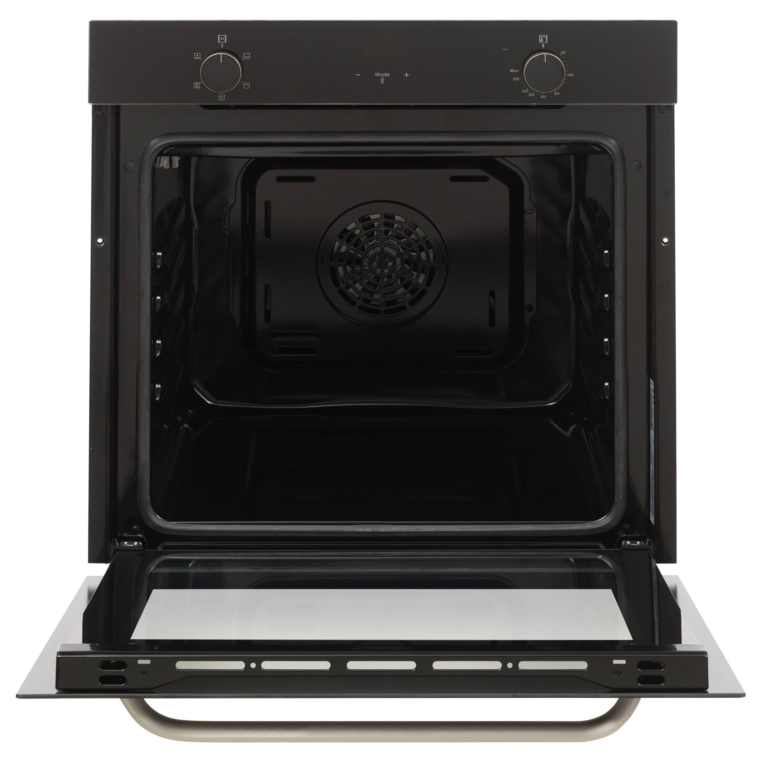 Telefunken Backofen Einbaugerät | Einbaubackofen ohne Kochfeld | Ofen autark mit 73 Liter Volumen | 60 cm | B-OV-75-A-I-4
