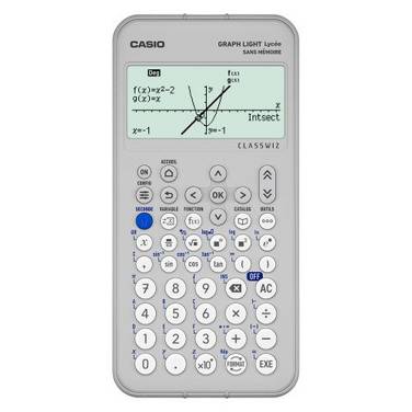 CASIO Calculatrice graphique GraphLight+, écran 8 lignes