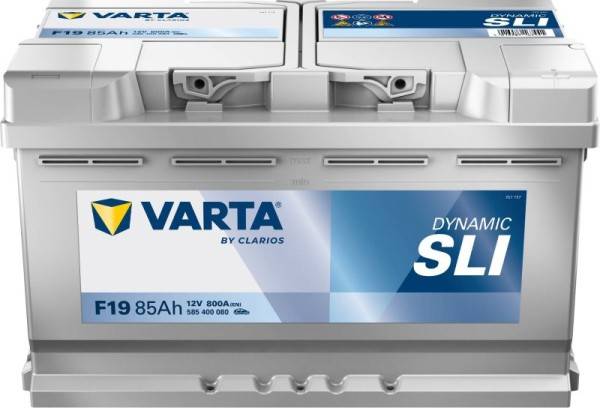 VARTA F19 Silver Dynamic 12V 85Ah 800A Autobatterie 585 400 080-0