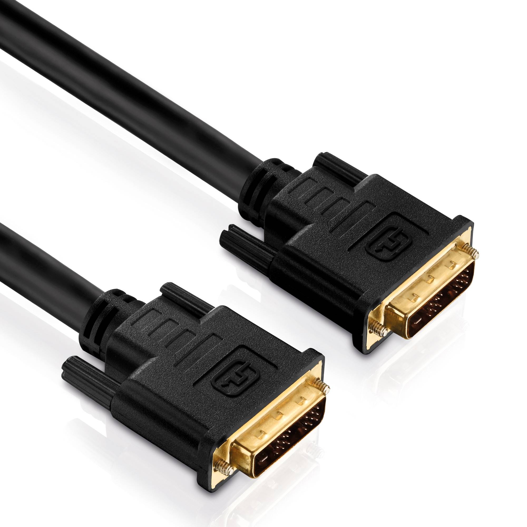 Zertifiziertes 2K DVI-Kabel - schwarz, 7.50m-1