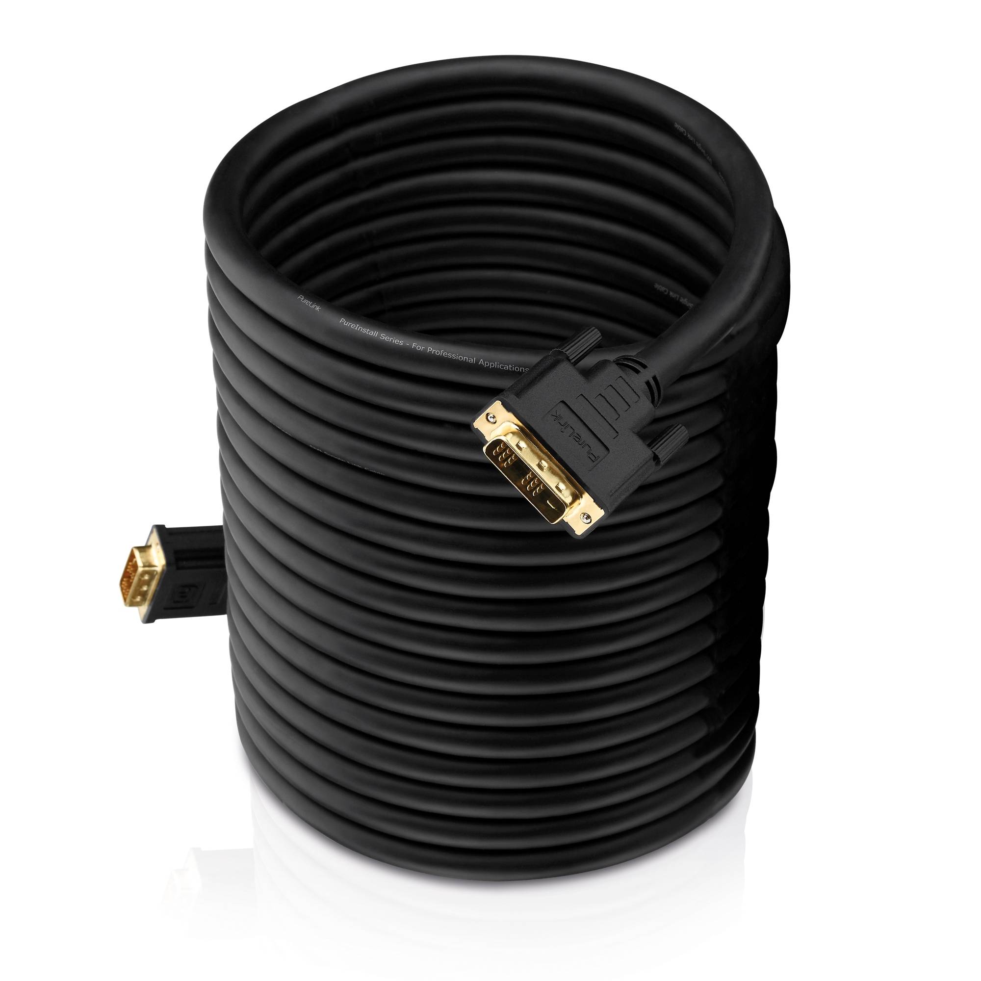 Zertifiziertes 2K DVI-Kabel - schwarz, 7.50m-2