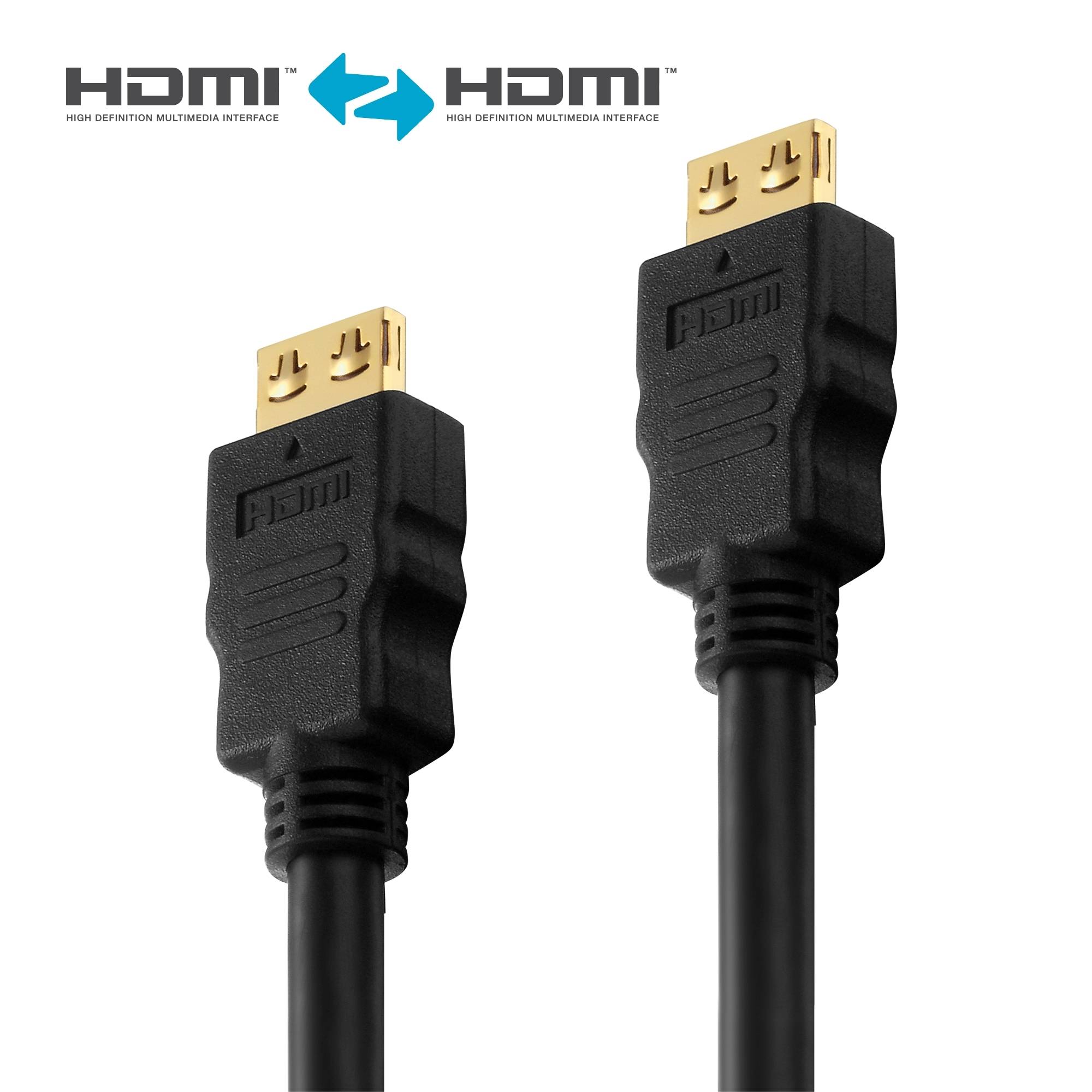 Halogenfreies 4K Premium High Speed HDMI Kabel - 2.00m, schwarz-0