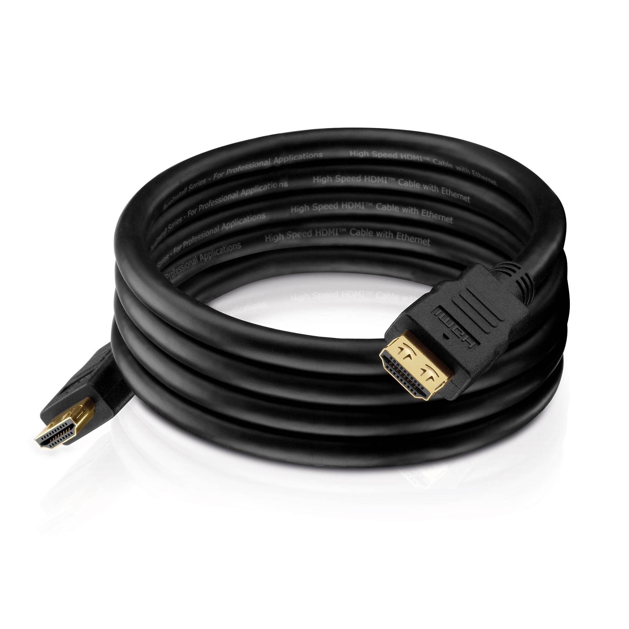 Halogenfreies 4K Premium High Speed HDMI Kabel - 2.00m, schwarz-2