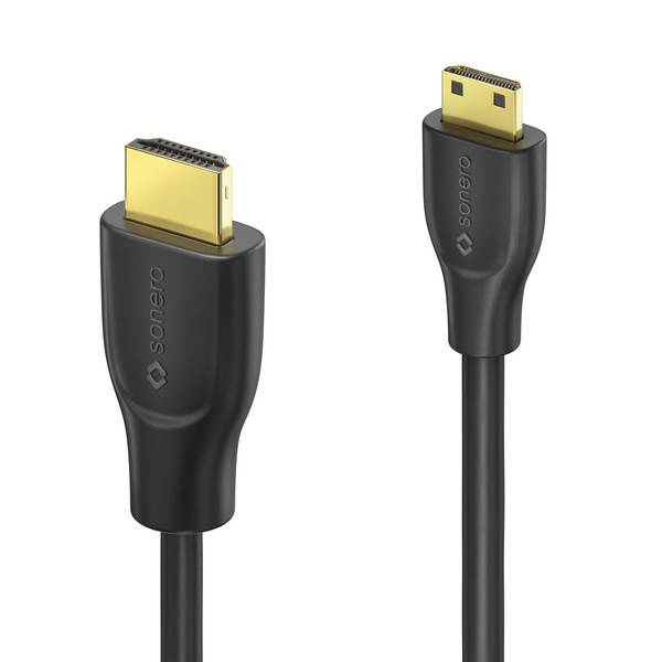 4K Premium High Speed Mini HDMI / HDMI Kabel - 1.50m