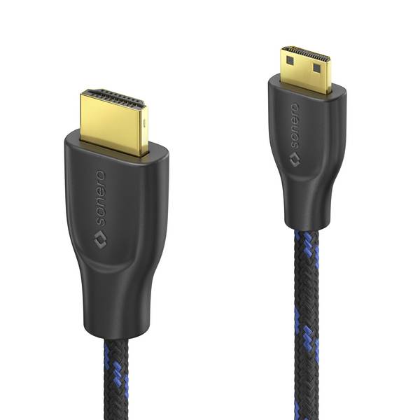 4K Premium High Speed Mini HDMI / HDMI Kabel - 3.00m
