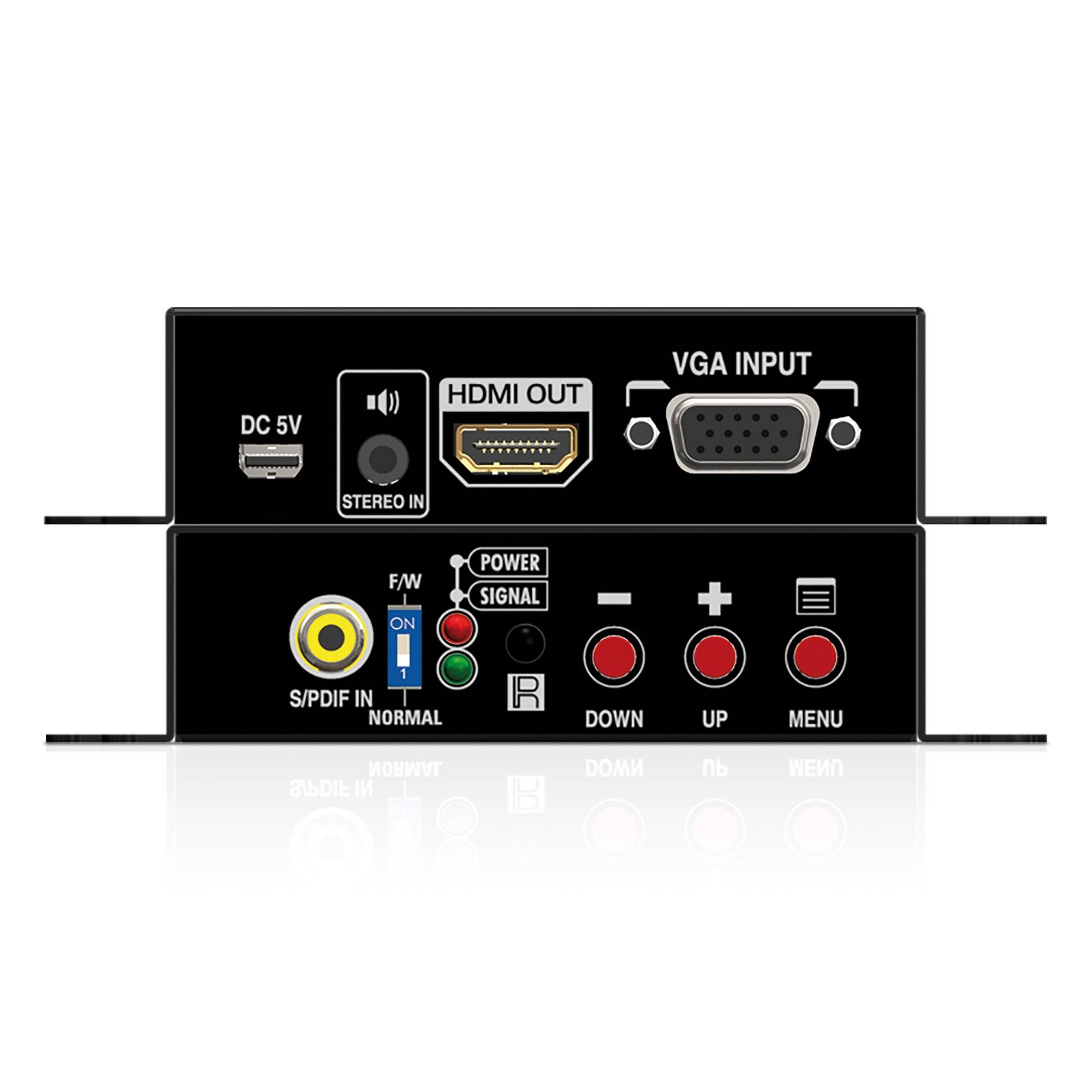 2K VGA zu HDMI Konverter mit Scaler-2