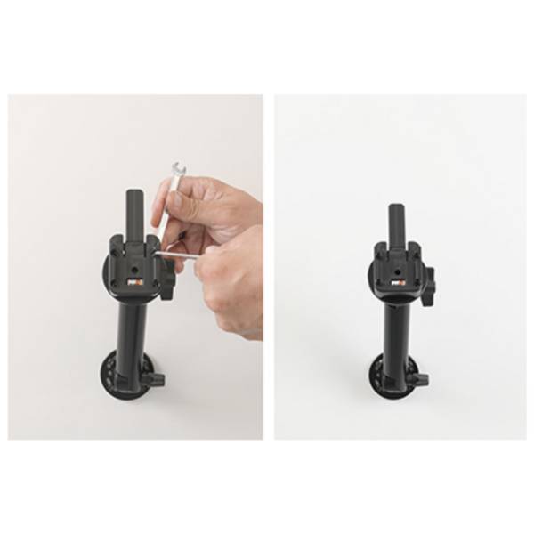 BRODIT - Befestigungsplatte mit MultiMoveClip AMPS passend fuer DA220