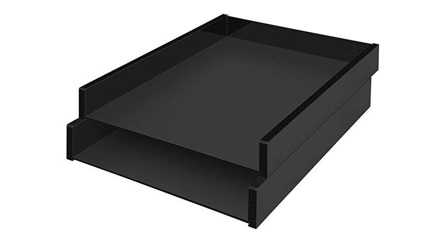 WEDO 63 8001, Acryl, Schwarz, A4, 305 mm, 238 mm, 48 mm-1