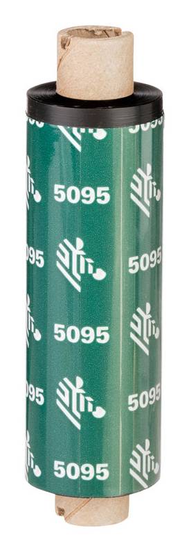 Zebra 5095 Resin - Schwarz - 110 mm x 29.9 m-1