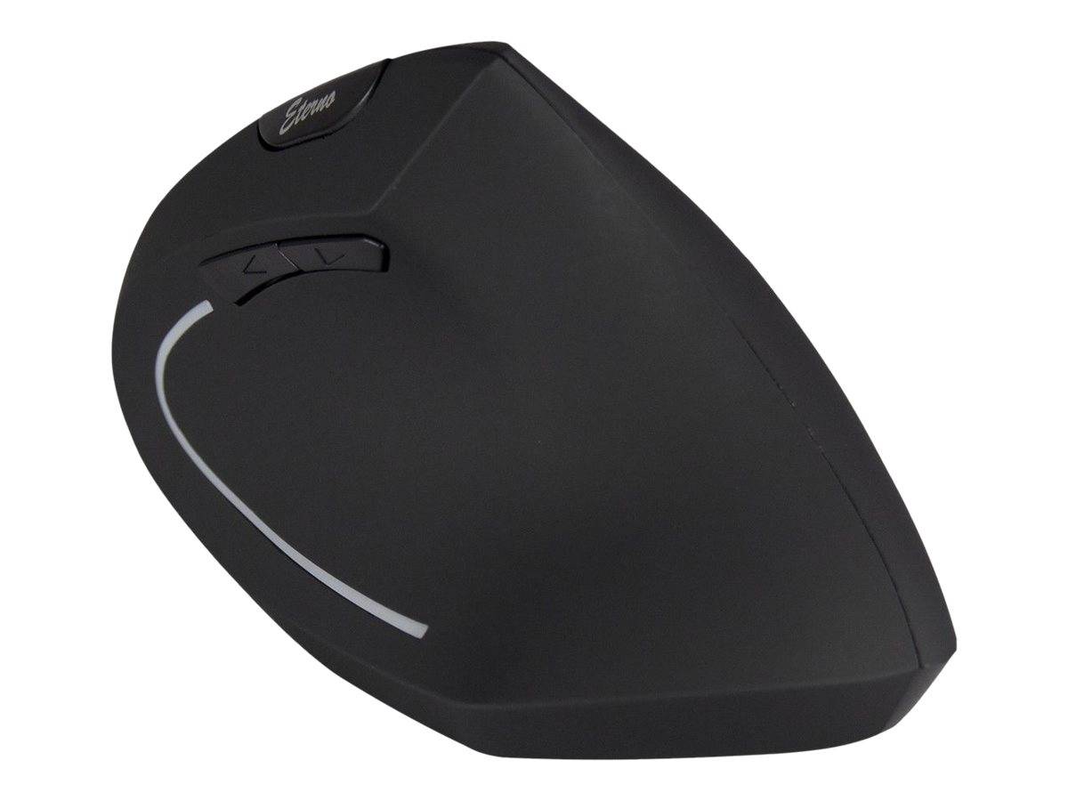 Inter-Tech Eterno KM-206R - Vertikale Maus - ergonomisch - Für Rechtshänder - 6 Tasten - kabellos --1